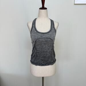 LULULEMON Women's Swiftly Tech Racerback In Black/White Ombre